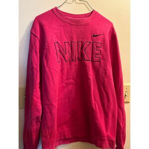 Nike Crew Neck Sweatshirt - Hot Pink